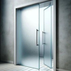 Storefront Glass Door